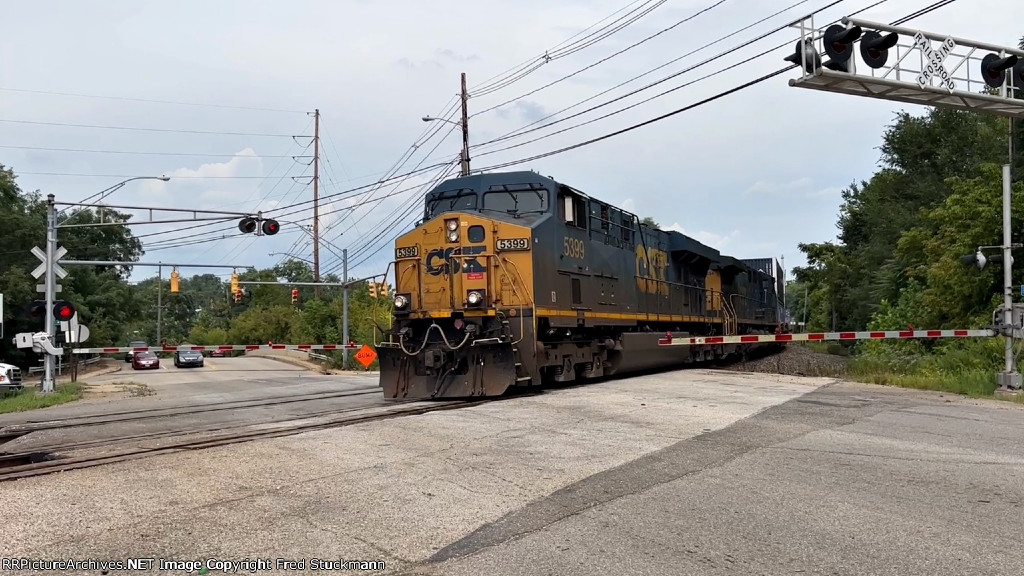 CSX 5399 leads 331-5.